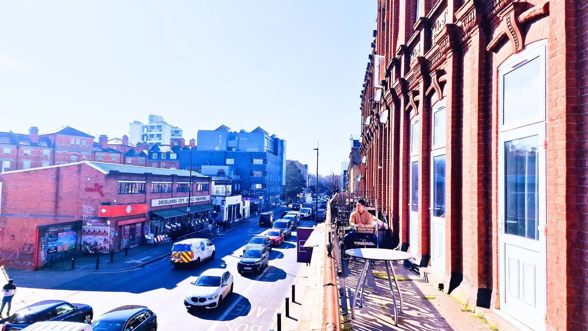 Appartamento R3 Mezzanine Double Bed Balcony Londra