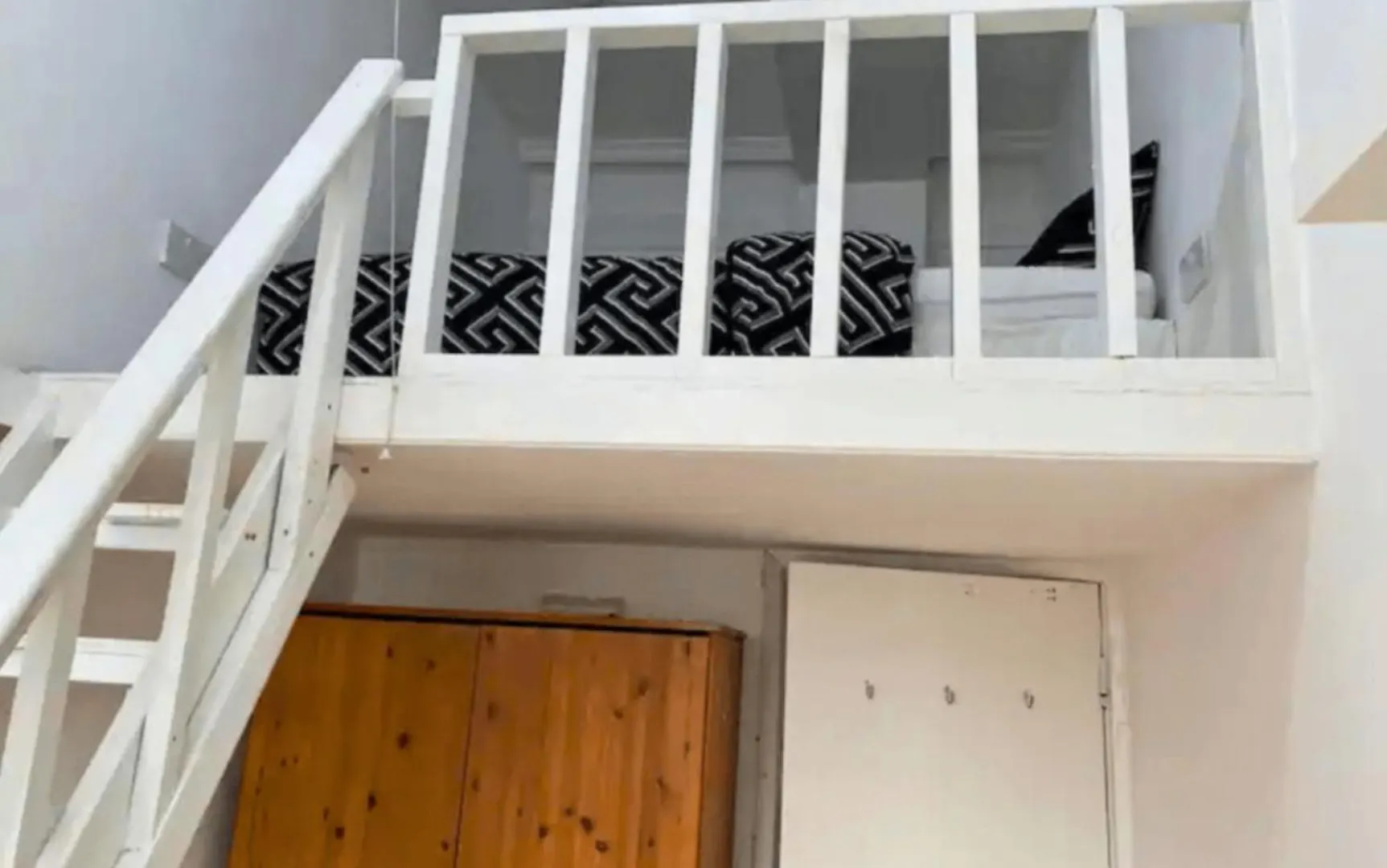 R3 Mezzanine Double Bed Balcony Apartment London
